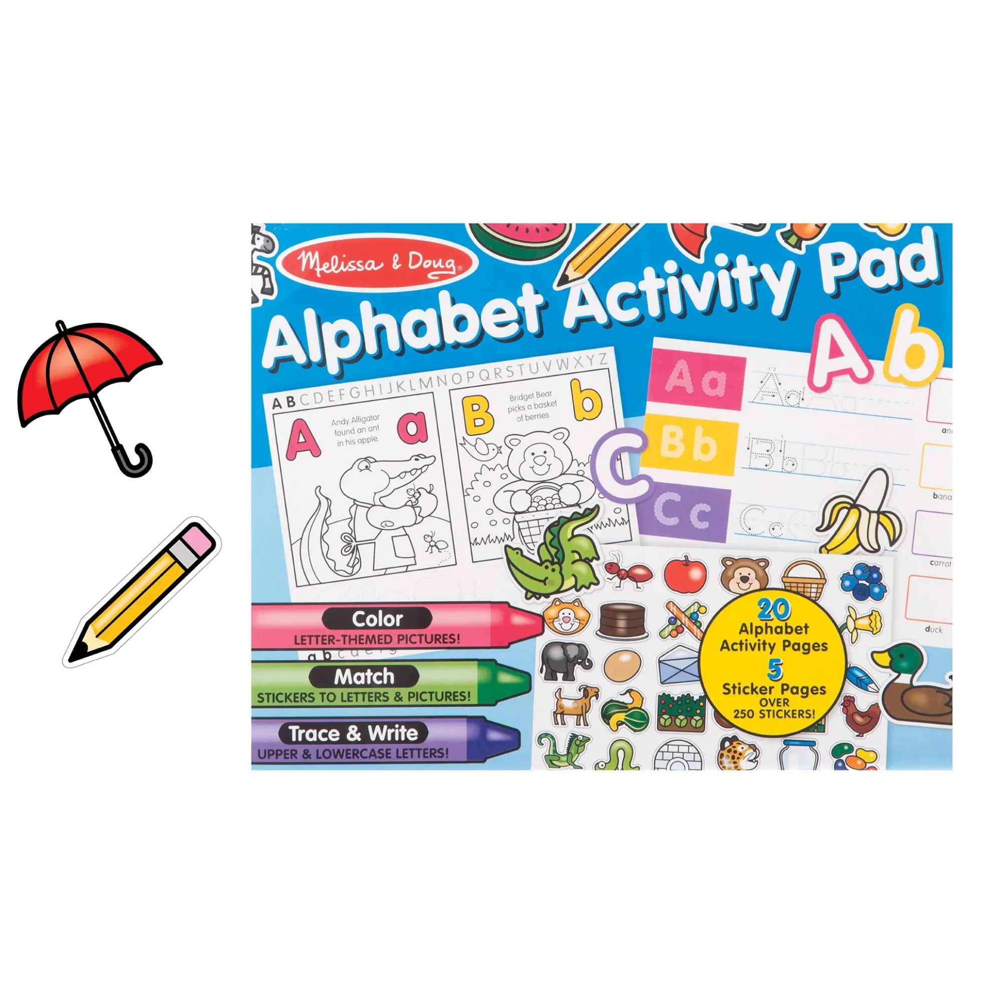 Alphabet Activity Sticker Pad