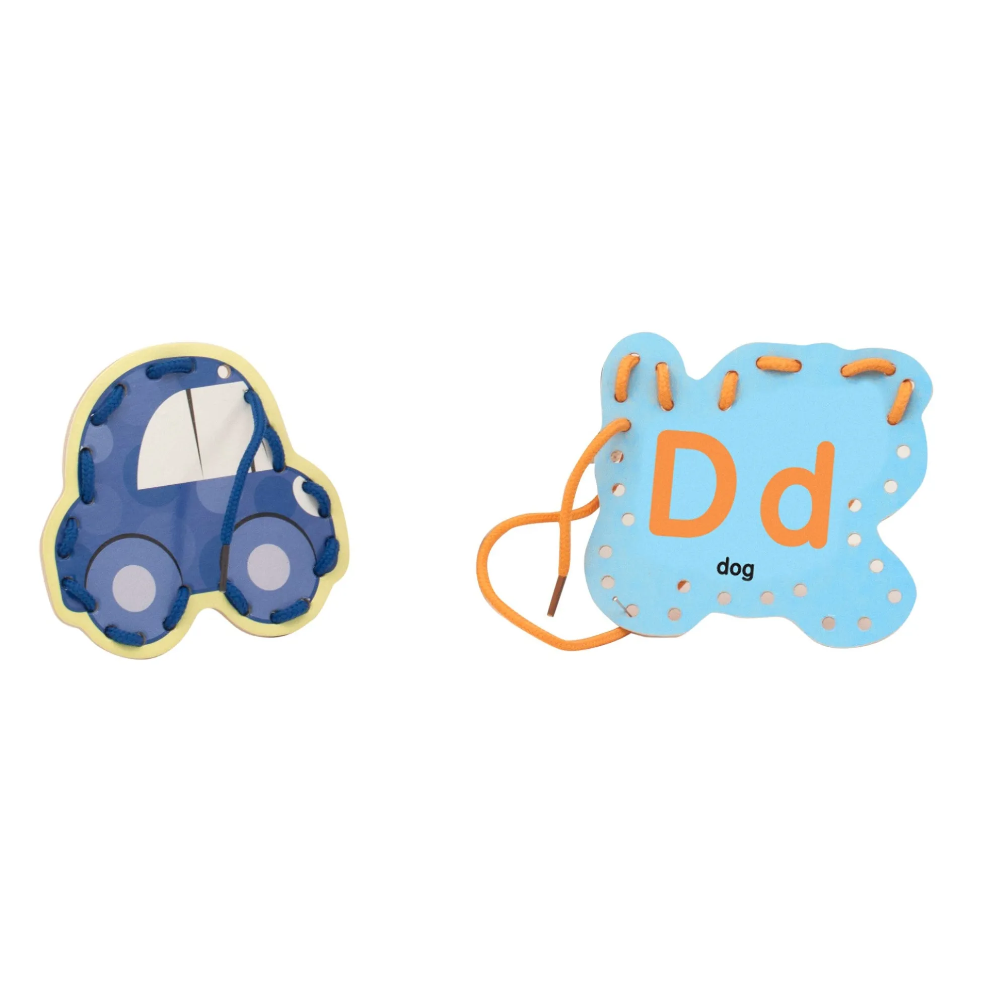 Alphabet Lacing Cards