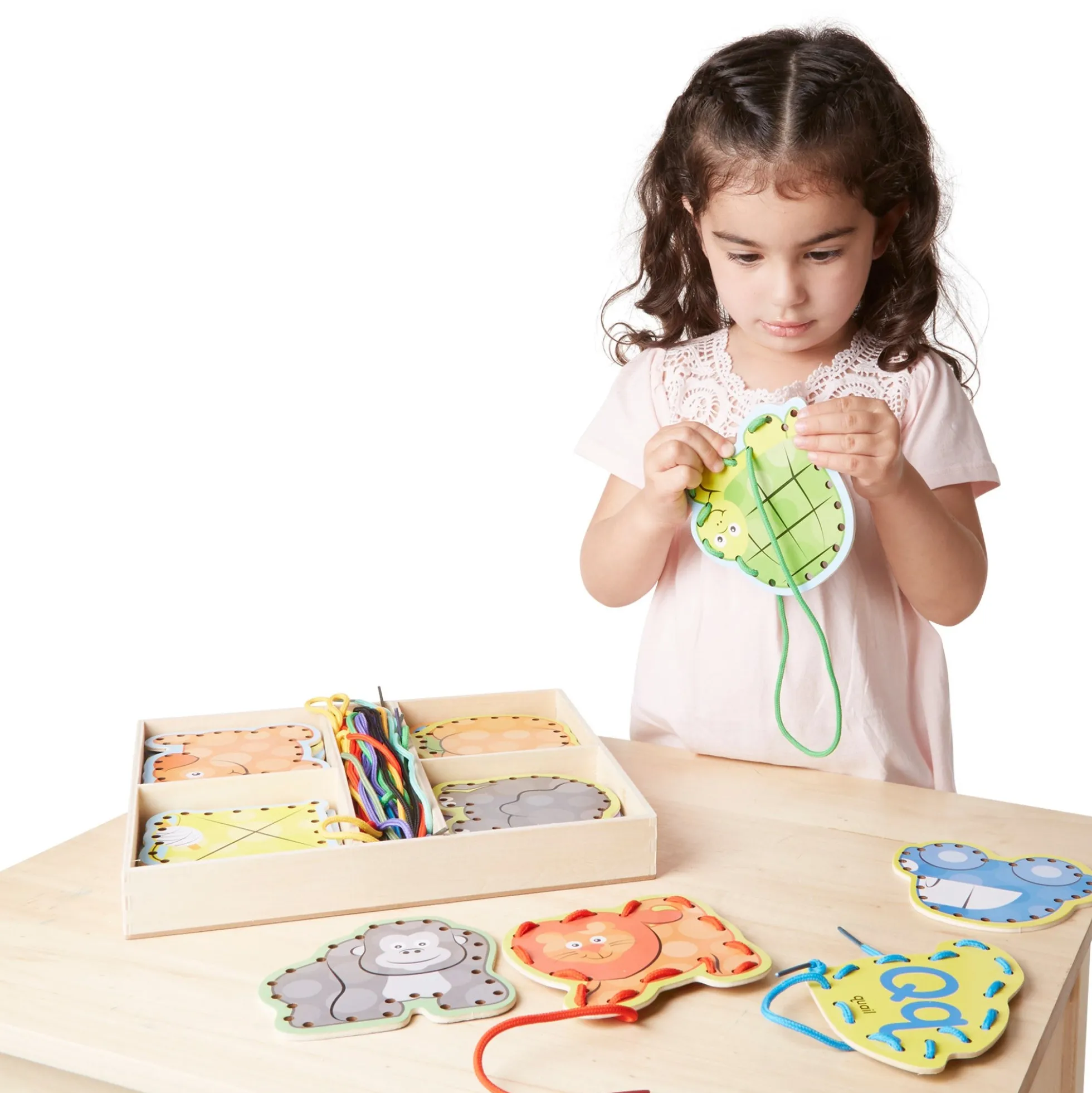 Alphabet Lacing Cards