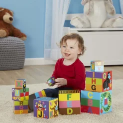 Alphabet Nesting and Stacking Blocks