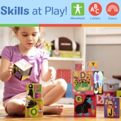 Alphabet Nesting and Stacking Blocks