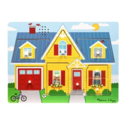Around the House Sound Puzzle - 8 Pieces