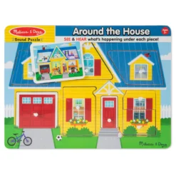 Around the House Sound Puzzle - 8 Pieces