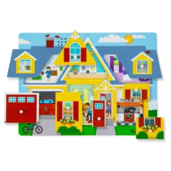 Around the House Sound Puzzle - 8 Pieces