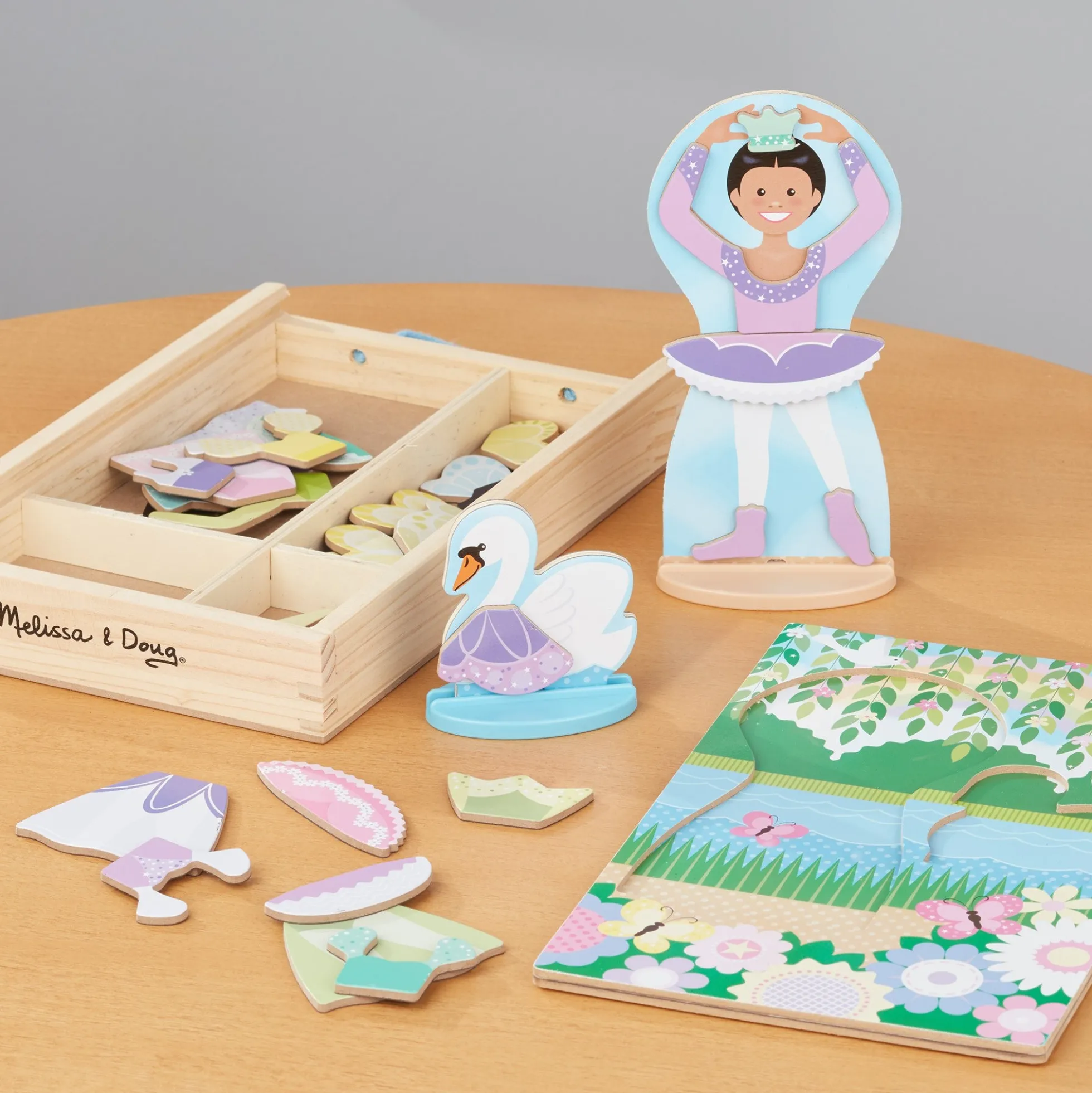 Ballerina/Fairy Magnetic Dress-Up Play Set