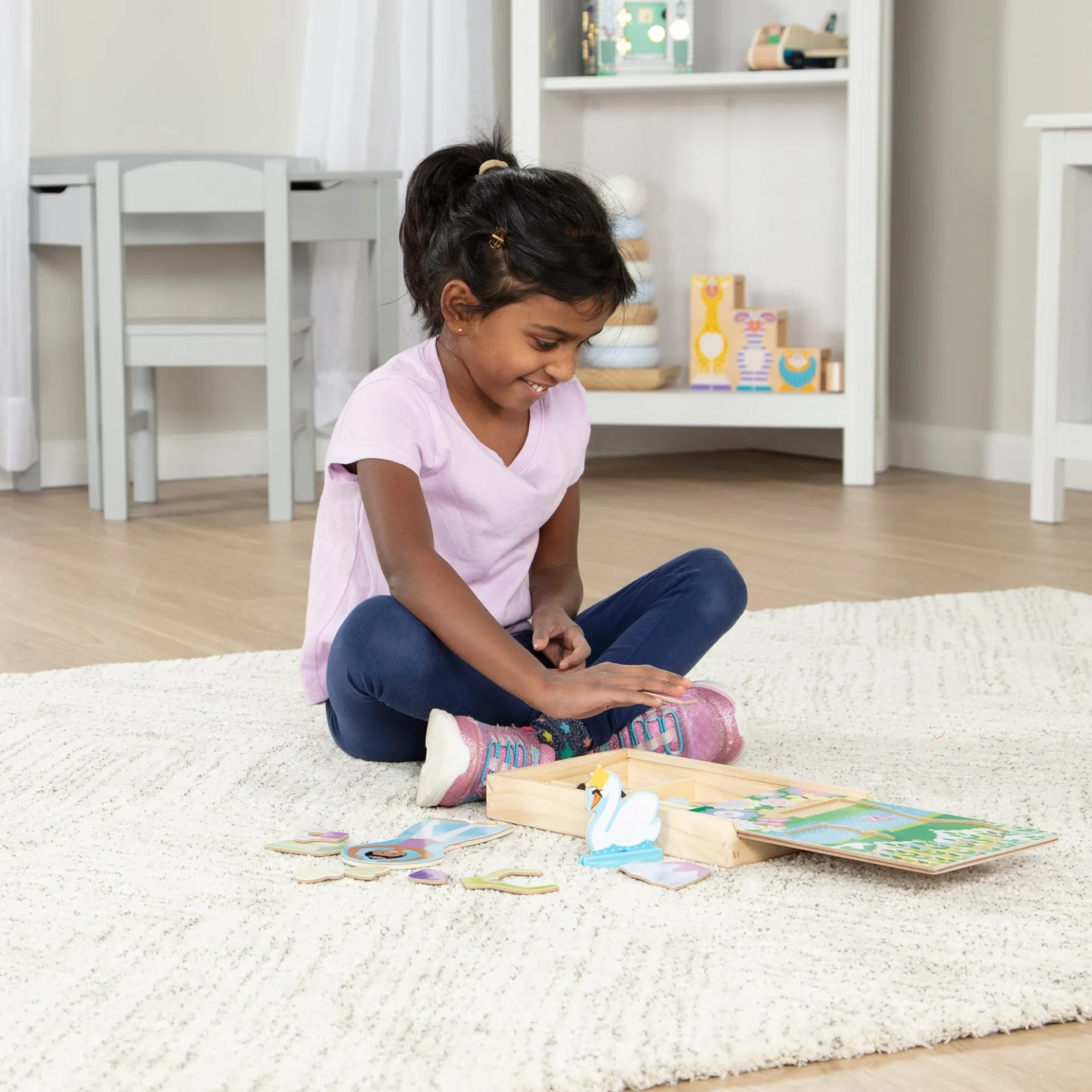 Ballerina/Fairy Magnetic Dress-Up Play Set