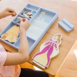 Belle Wooden Magnetic Dress-Up