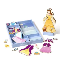 Belle Wooden Magnetic Dress-Up