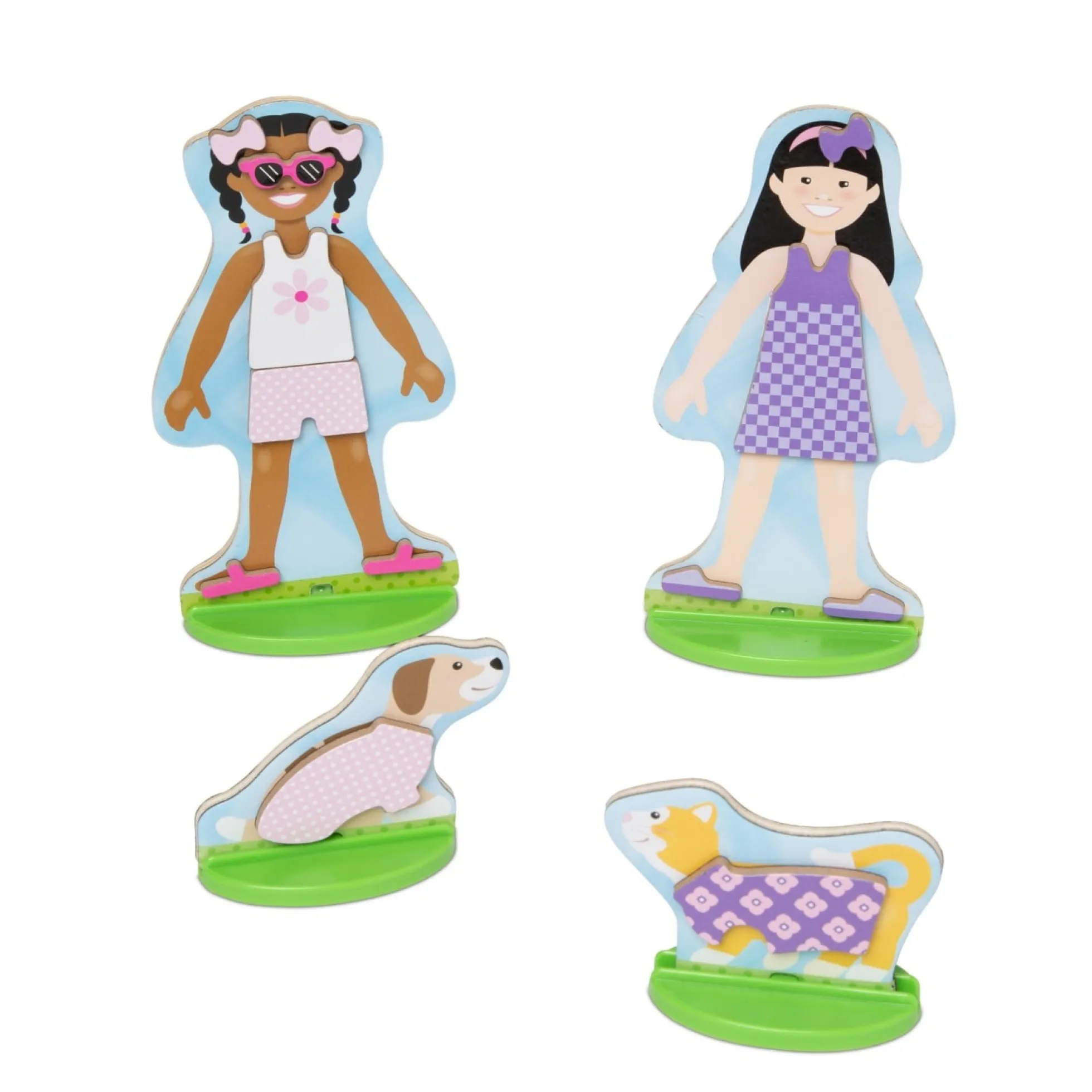 Best Friends Magnetic Dress-Up Play Set