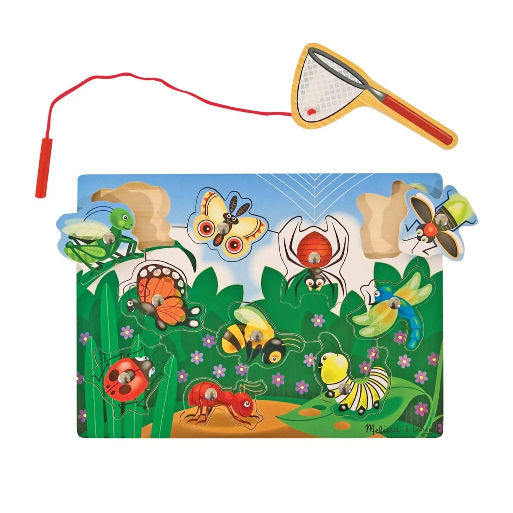 Bug-Catching Magnetic Puzzle Game