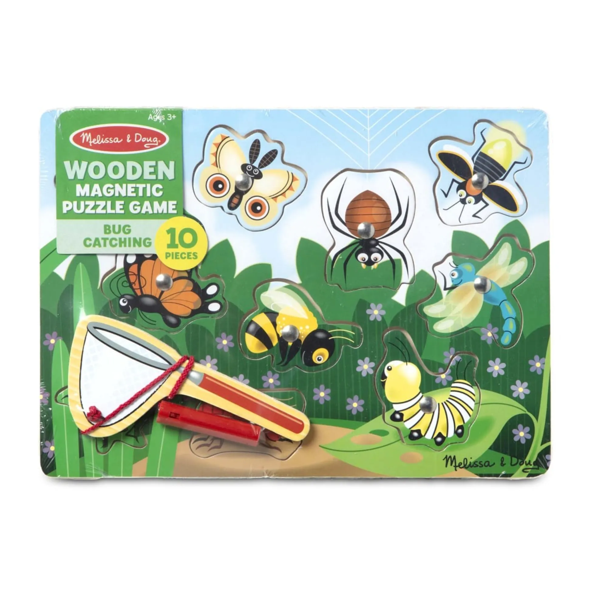 Bug-Catching Magnetic Puzzle Game