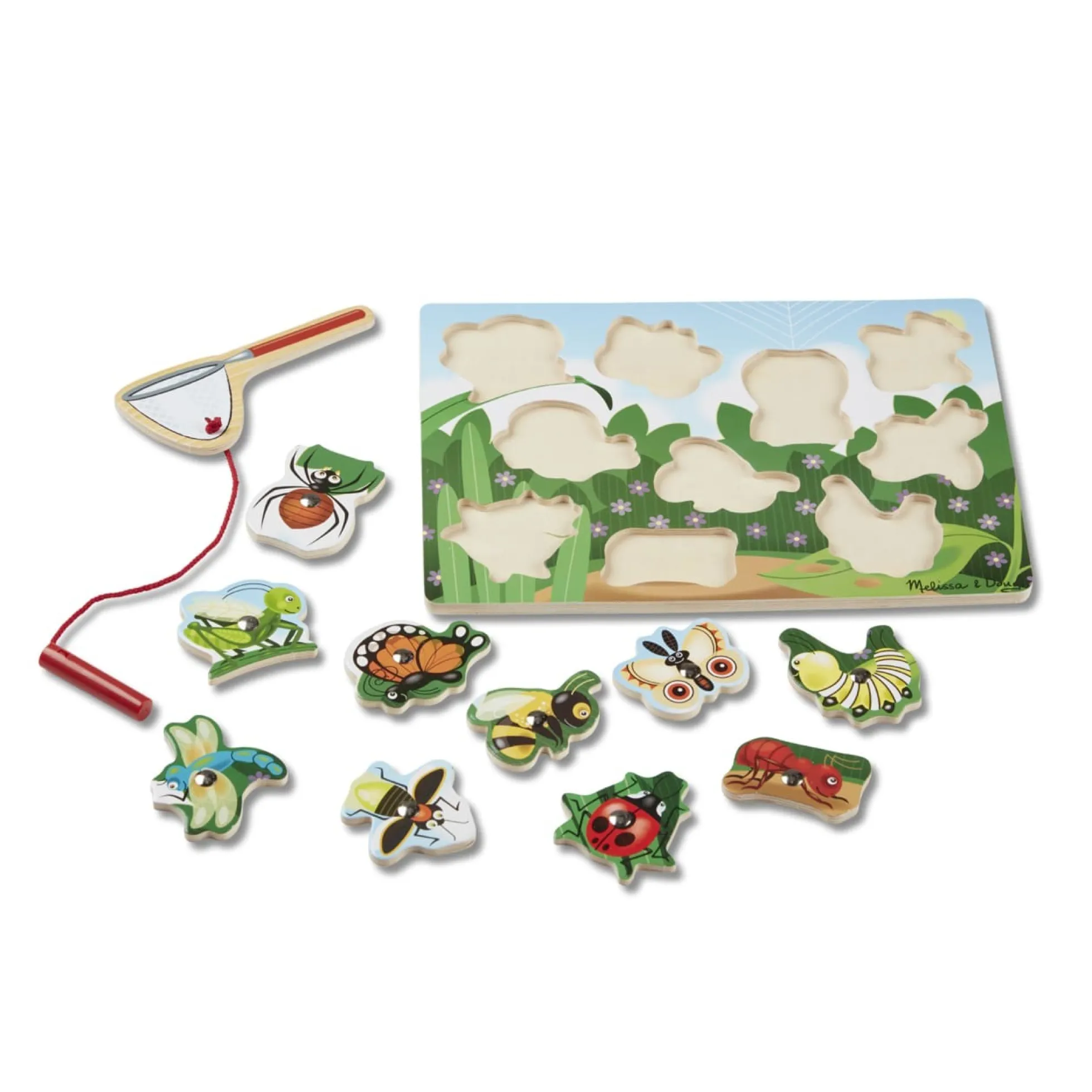 Bug-Catching Magnetic Puzzle Game