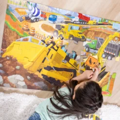 Building Site Floor Puzzle - 48 Pieces