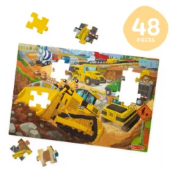 Building Site Floor Puzzle - 48 Pieces