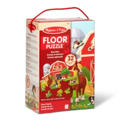 Busy Barn Shaped Floor Puzzle - 32 Pieces