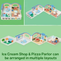 Cheery Lane™ Ice Cream and Pizza Play Set