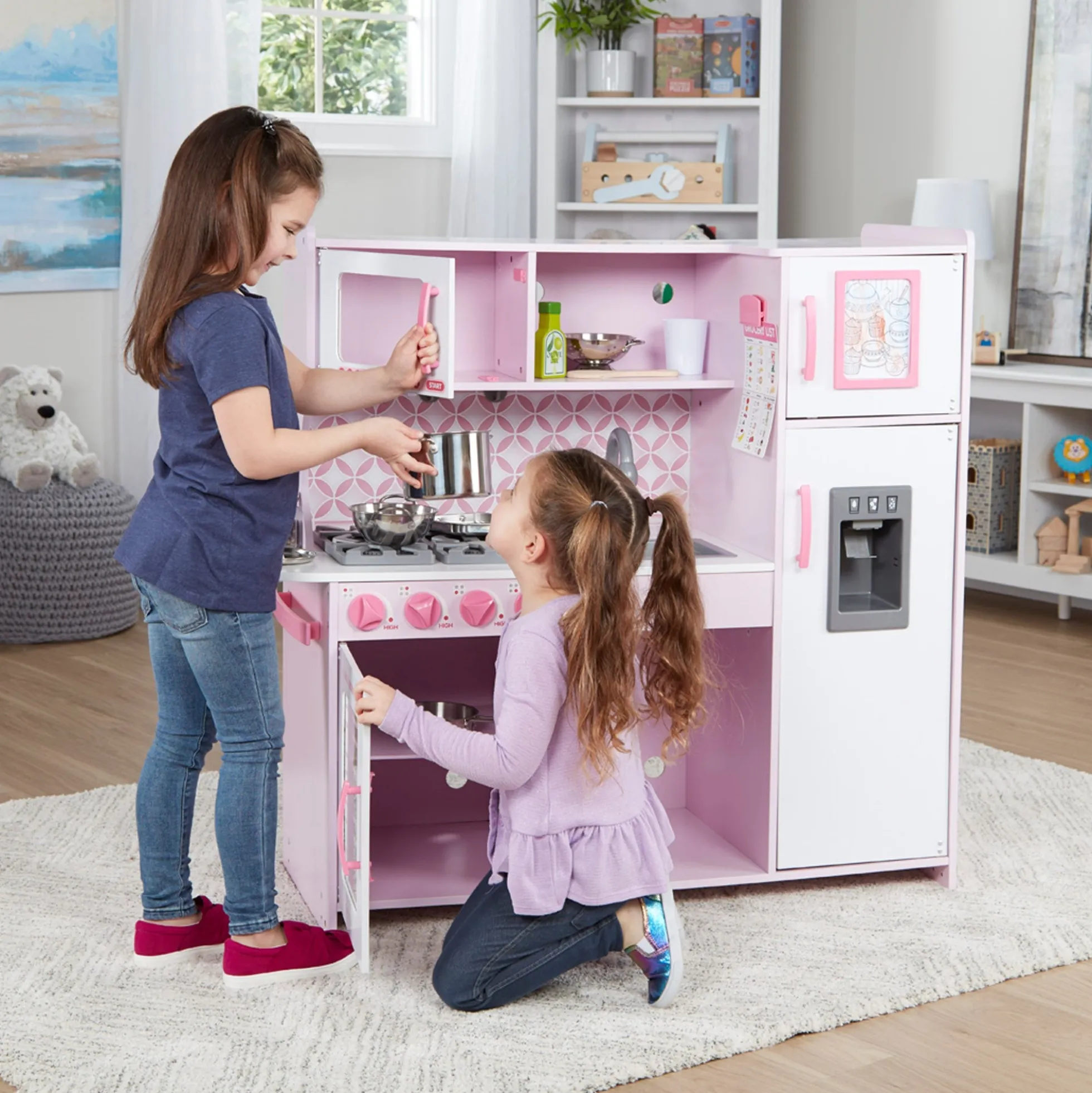 Chef's Kitchen Wooden Activity Center