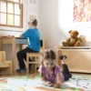 Child's Lift-Top Desk & Chair - Honey