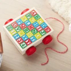 Classic ABC Block Cart