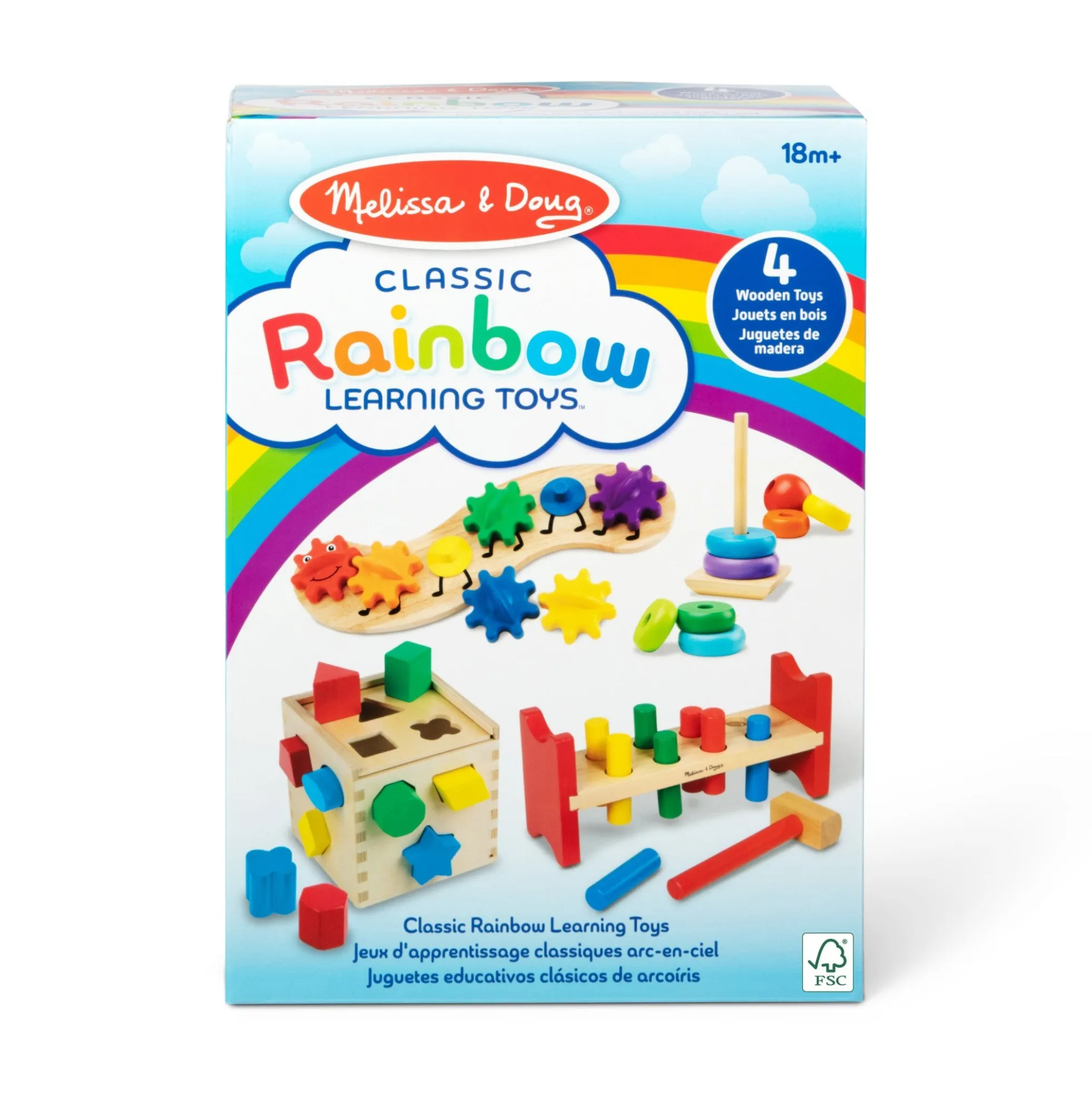 Classic Rainbow Learning Toys