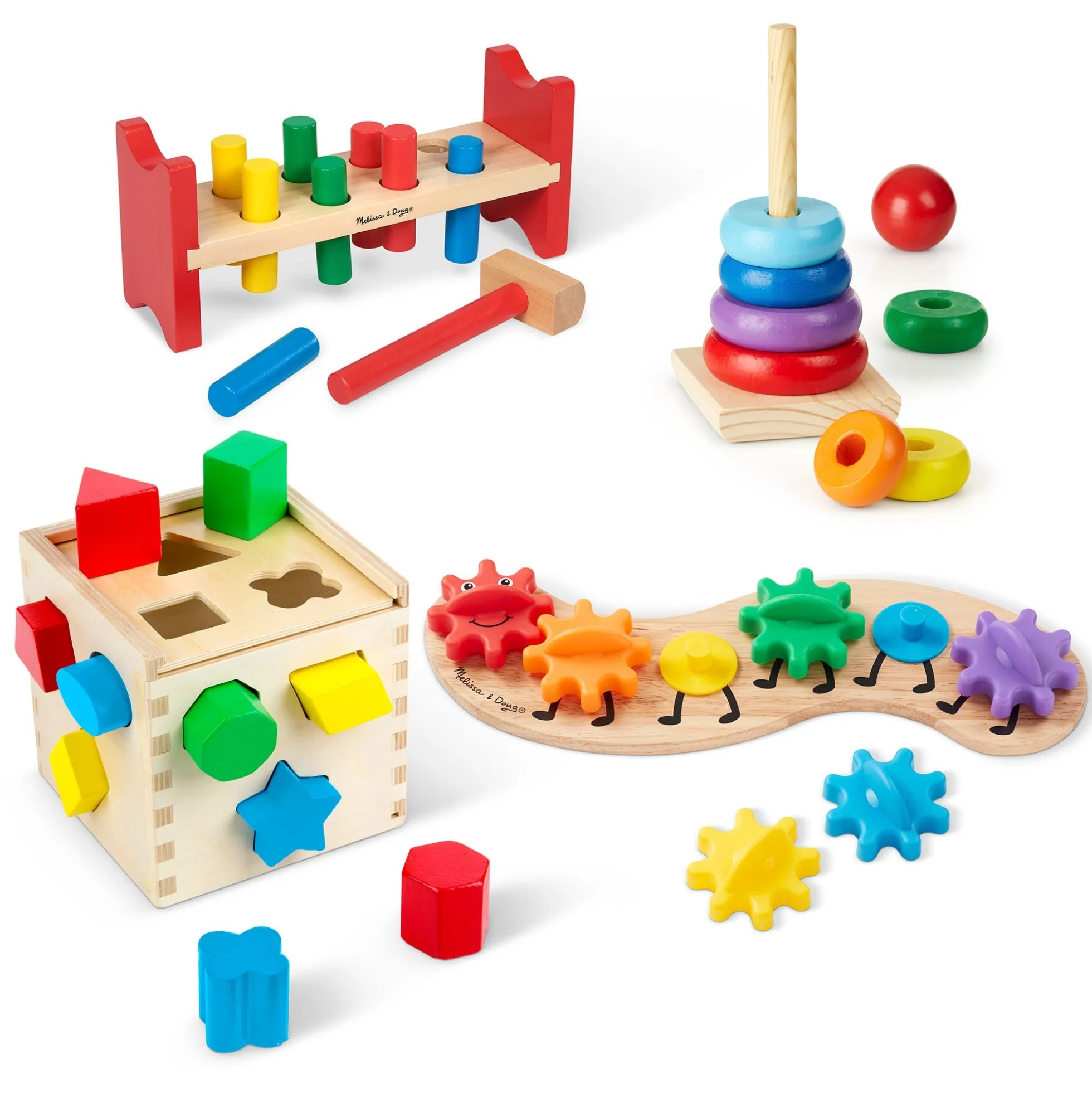 Classic Rainbow Learning Toys