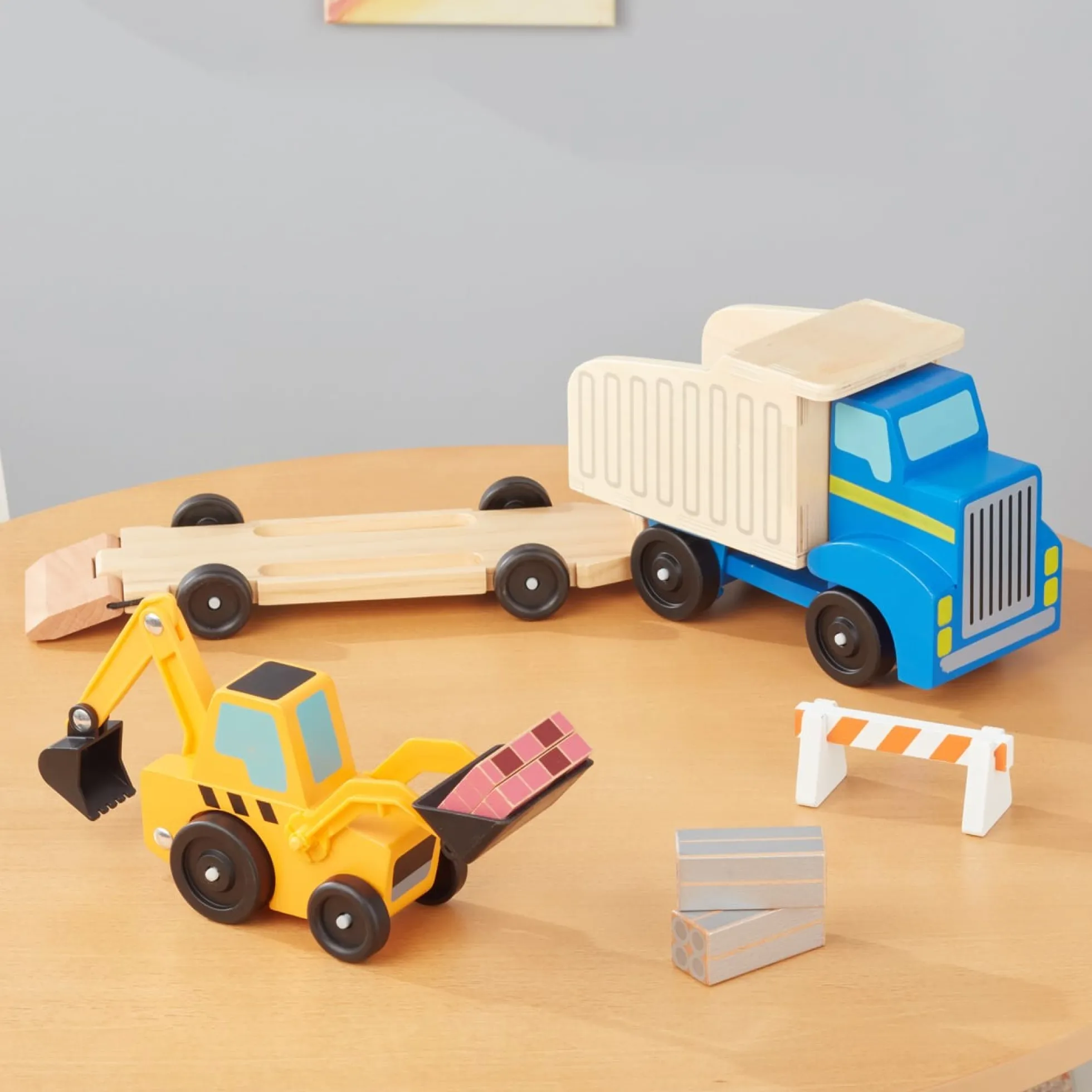 Classic Toy Dump Truck & Loader