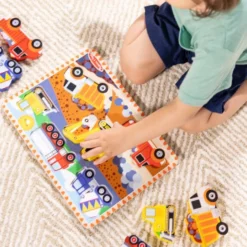 Construction Chunky Puzzle - 6 Pieces