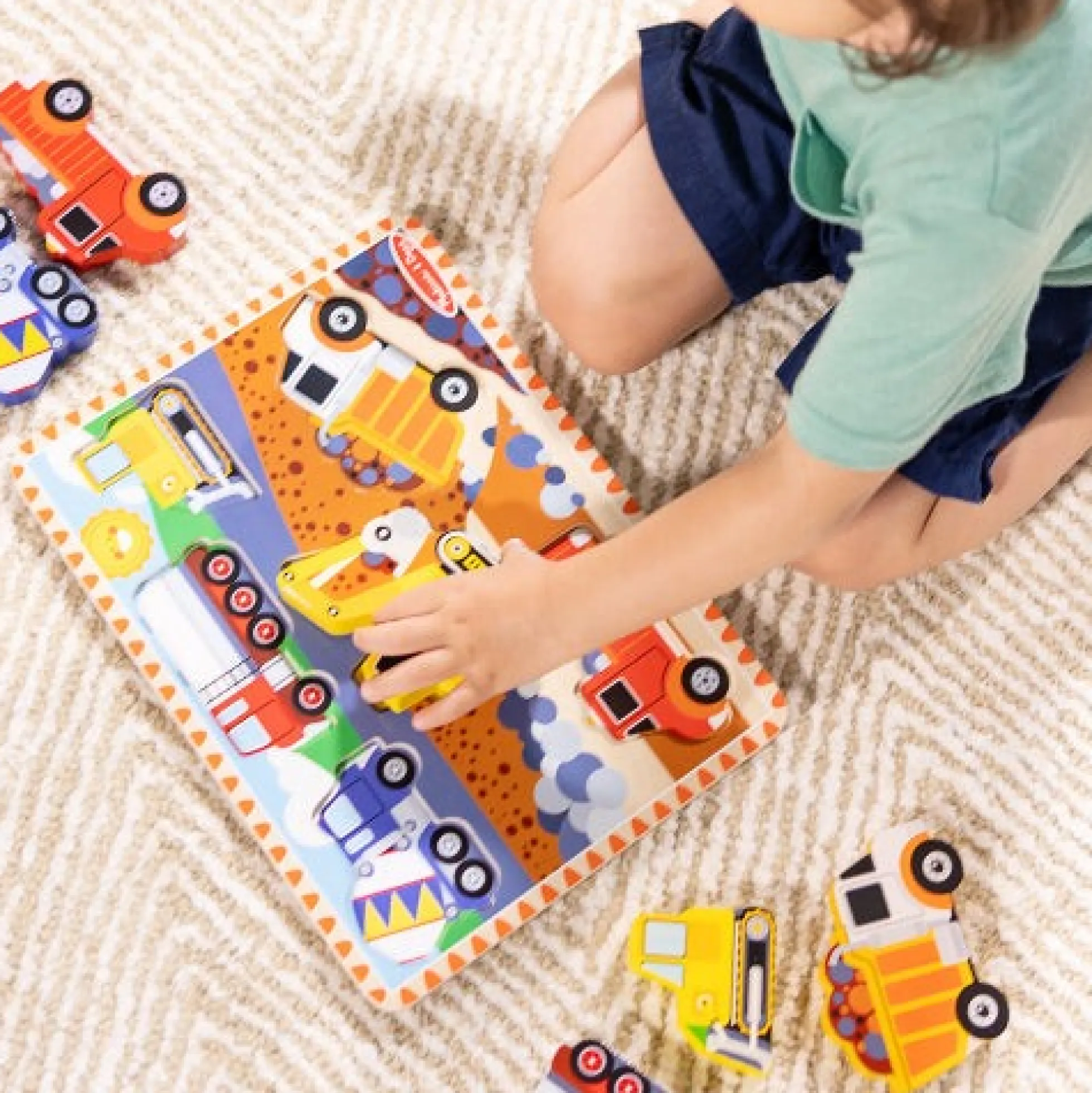 Construction Chunky Puzzle - 6 Pieces