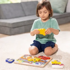 Construction Chunky Puzzle - 6 Pieces