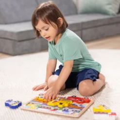 Construction Chunky Puzzle - 6 Pieces