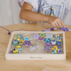 Created by Me! Butterfly Beads Wooden Bead Kit