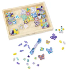 Created by Me! Butterfly Beads Wooden Bead Kit