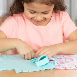 Created by Me!™ Heart Fleece Blanket No-Sew Craft Kit