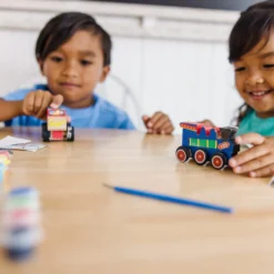 Created by Me!™ Vehicles Craft Kit 2-Pack: Monster Truck, Train