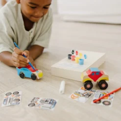Created By Me!™ Vehicles Craft Kit 2-Pack: Race Car & Monster Truck