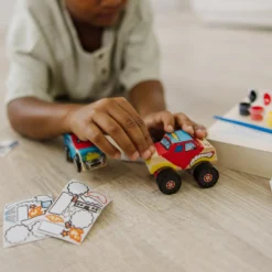 Created By Me!™ Vehicles Craft Kit 2-Pack: Race Car & Monster Truck