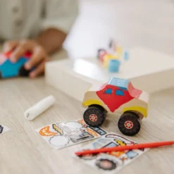 Created By Me!™ Vehicles Craft Kit 2-Pack: Race Car & Monster Truck