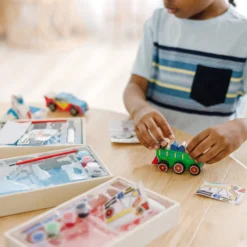 Createed by Me!™ Vehicle Craft Kit 3-Pack: Plane, Train, Race Car
