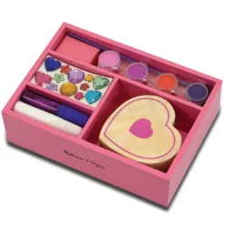 Decorate-Your-Own Wooden Heart Box
