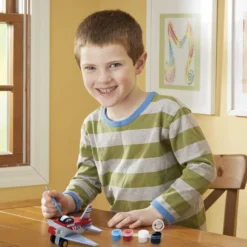 Decorate-Your-Own Wooden Plane