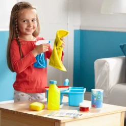 Deluxe Cleaning & Laundry Play Set