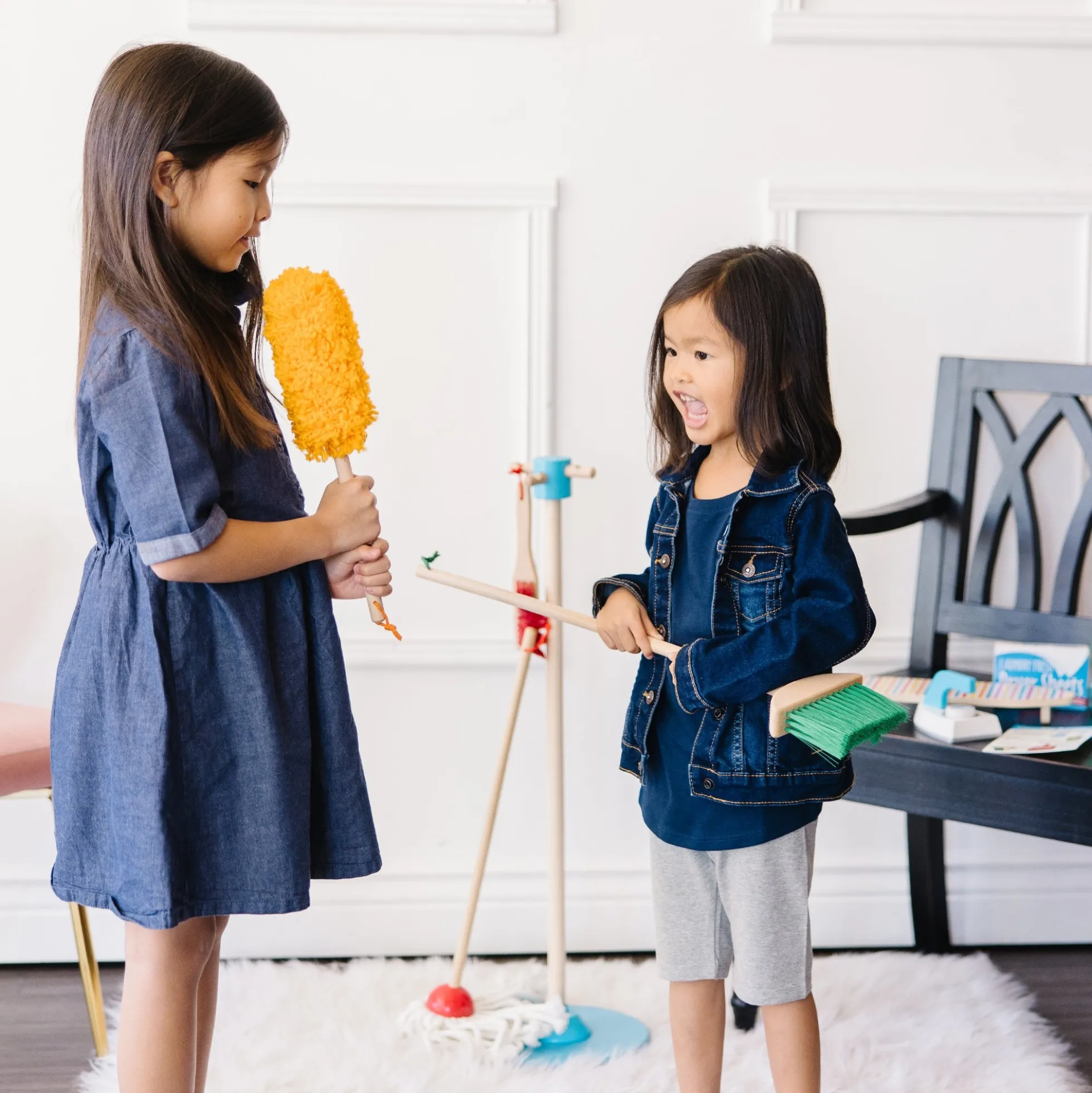Deluxe Cleaning & Laundry Play Set