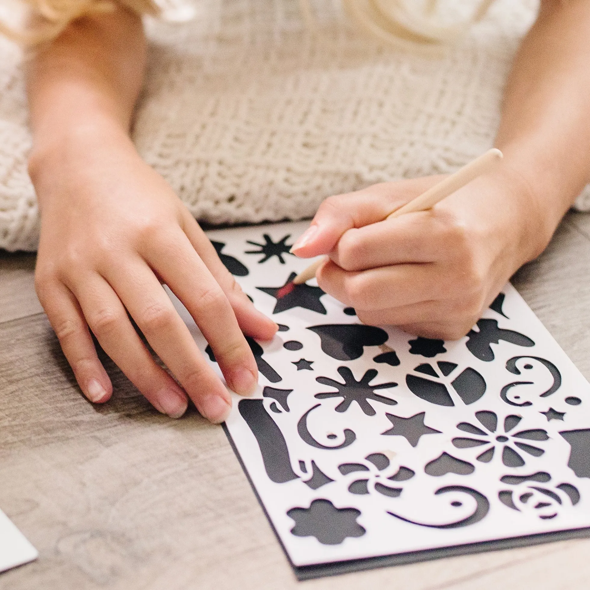 Deluxe Combo Scratch Art Set