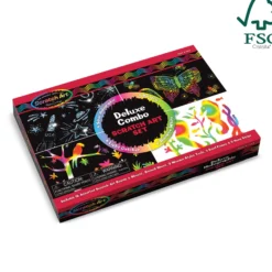 Deluxe Combo Scratch Art Set