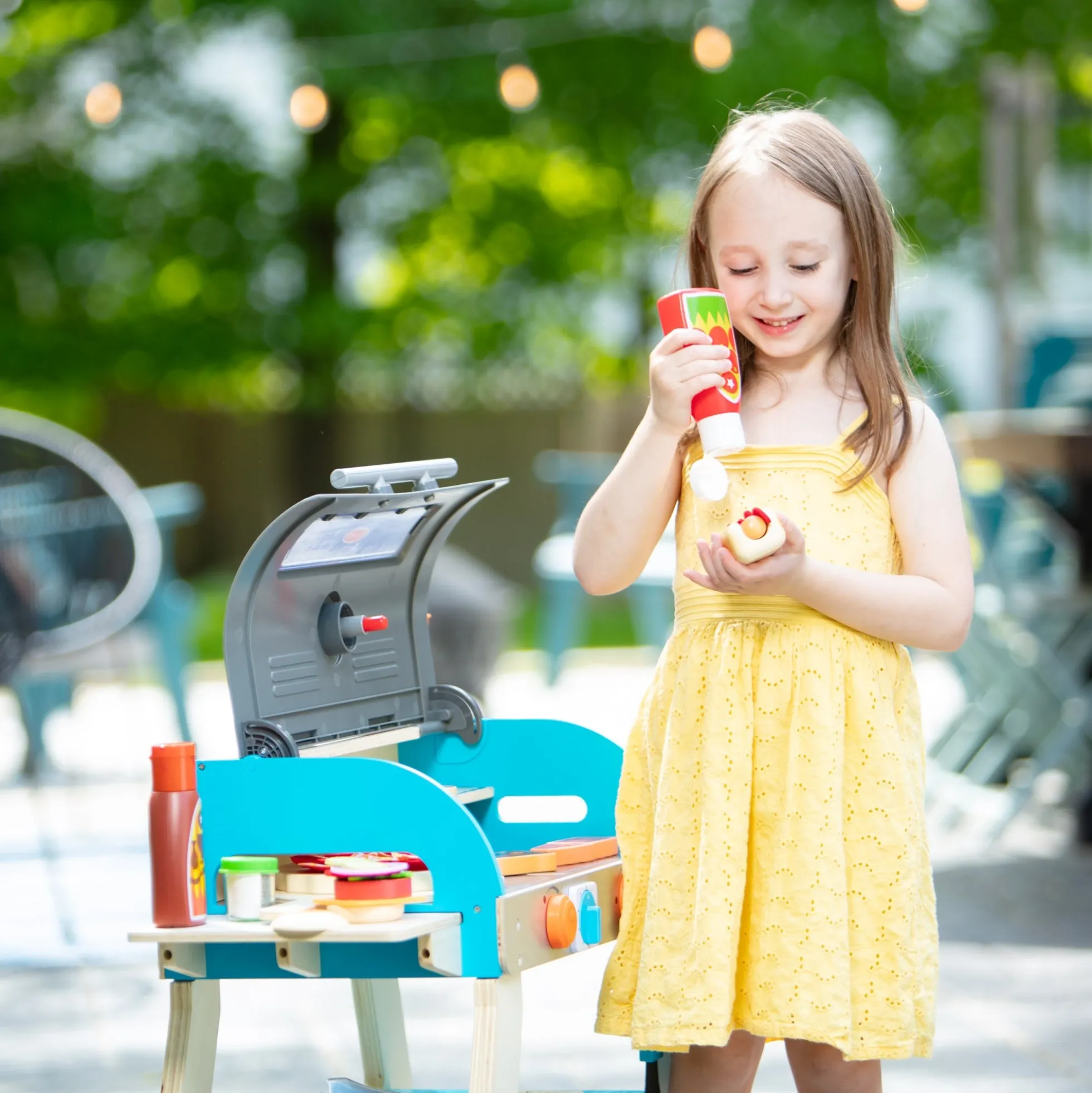 Deluxe Grill & Pizza Oven Play Set