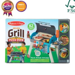 Deluxe Grill & Pizza Oven Play Set