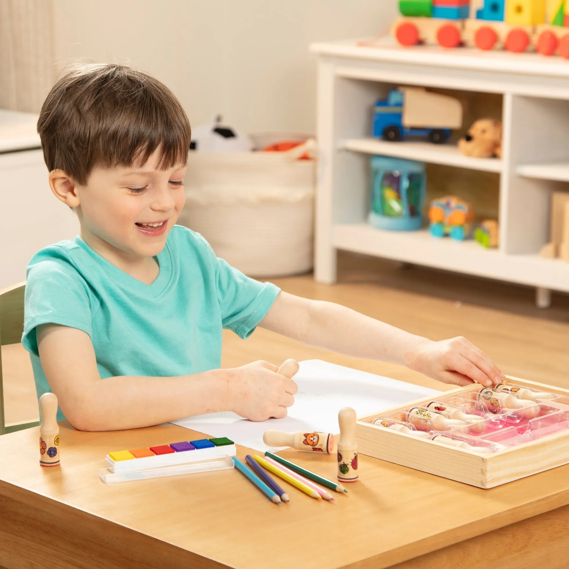 Deluxe Happy Handle Stamp Set