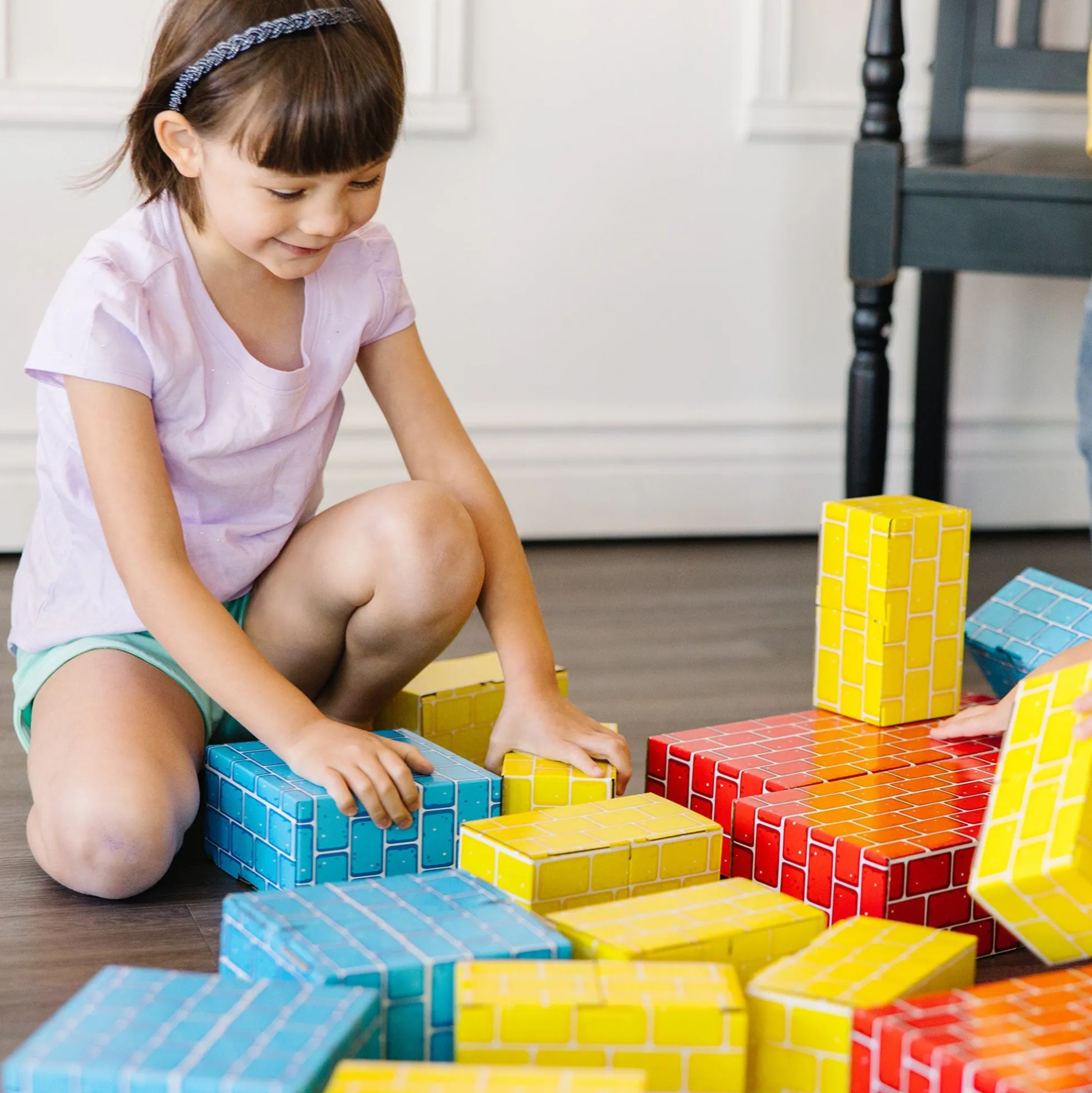 Deluxe Jumbo Cardboard Blocks - 40 Pieces