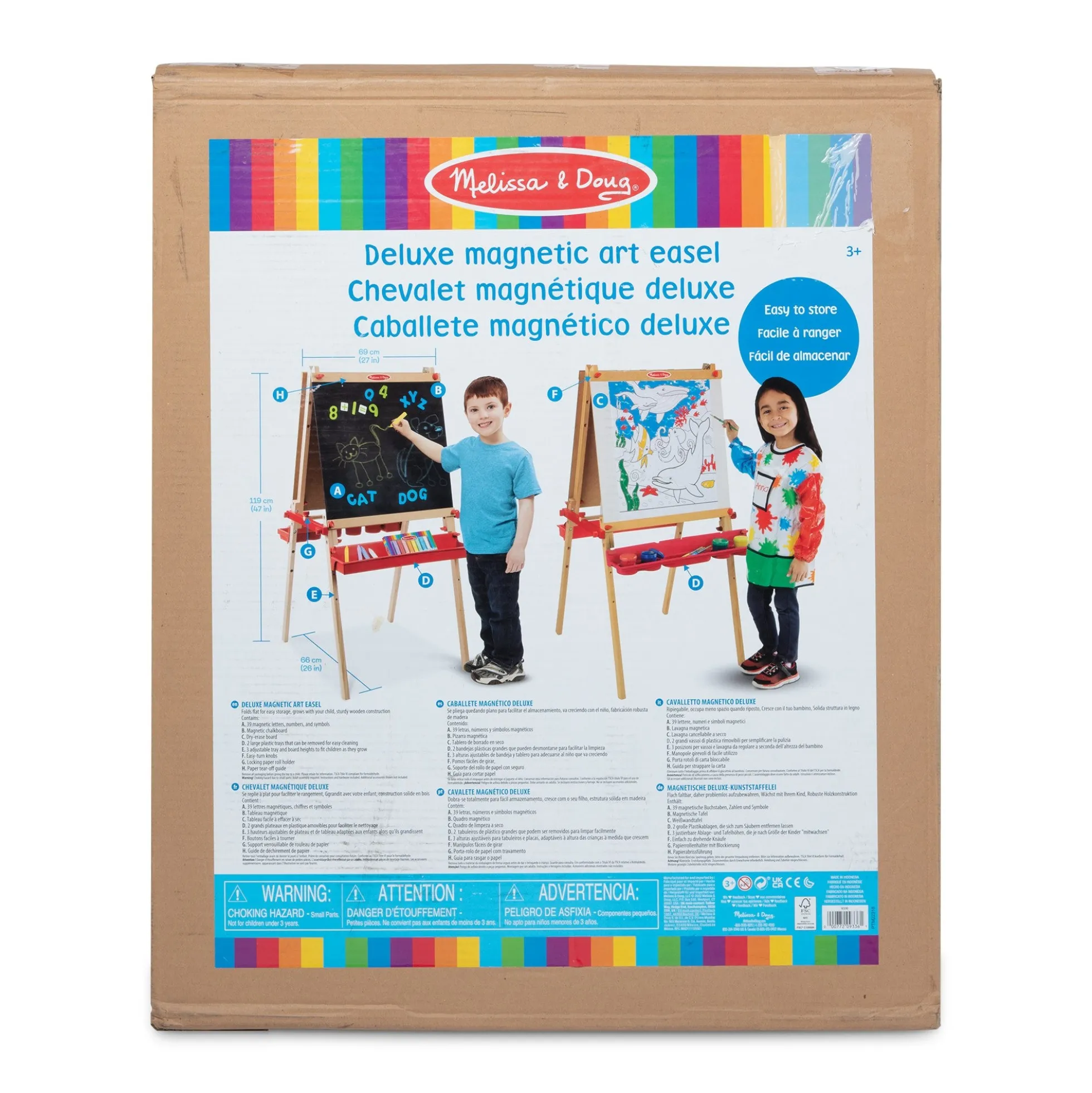 Deluxe Magnetic Standing Art Easel