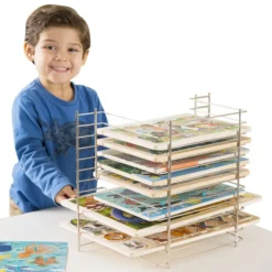 Deluxe Wire Puzzle Rack
